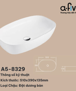 Alternative view of Chậu Lavabo Đặt Bàn A5-8329