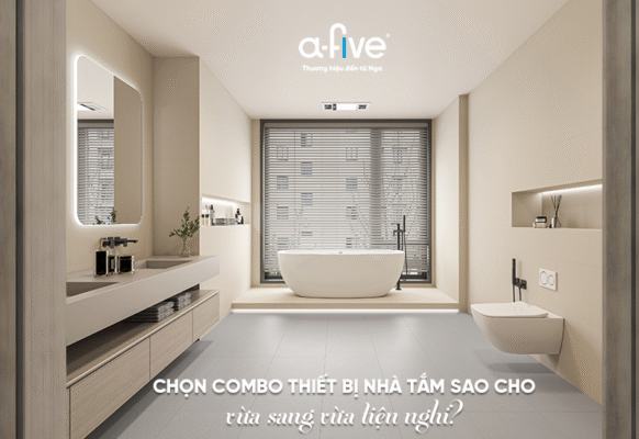 combo nhà tắm cho biệt thự