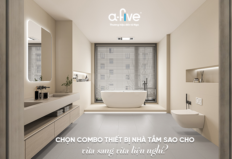 combo nhà tắm cho biệt thự