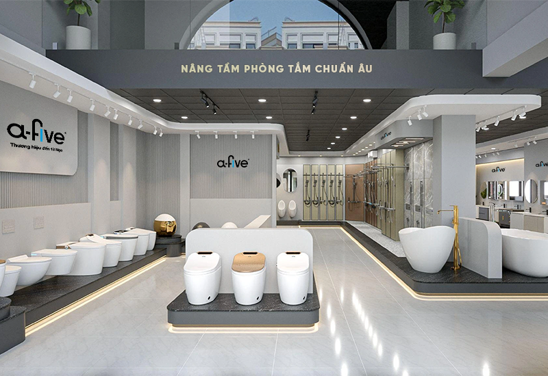 A-Five Nâng tầm phòng tắm chuẩn Âu