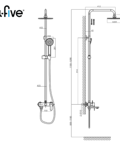 Alternative view of Sen cây A5-2039 A-Five – Nâng tầm trải nghiệm phòng tắm của bạn