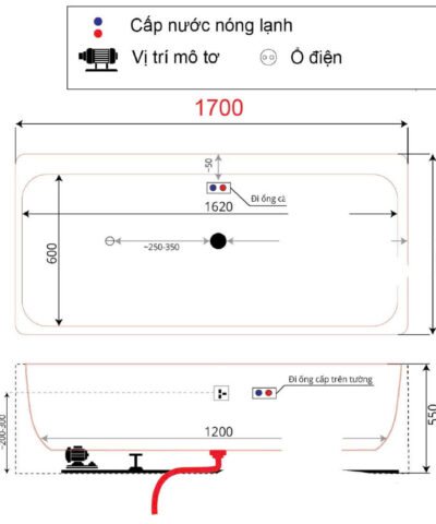 Alternative view of Bồn Tắm Massage A5-4183